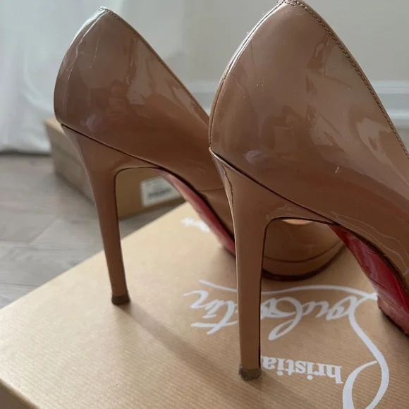 Christian Louboutin 120mm Pigalle Platform 37.5 - Picture 8 of 9